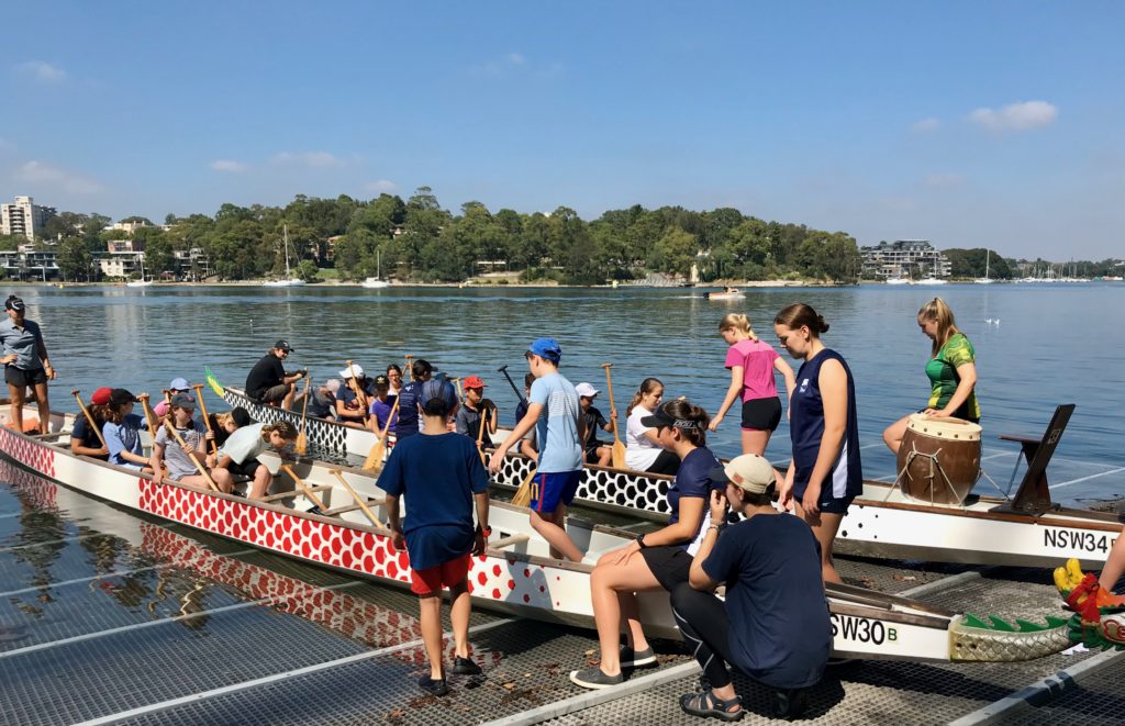 Leaps and Bounds Ahead Dragon Boat Racing School Holiday Program