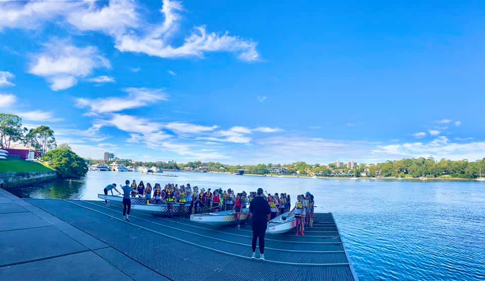 Dragon Boat Racing Sydney School Holiday Program