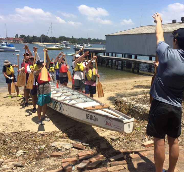 Leaps and Bounds Ahead Dragon Boat Racing School Holiday Program