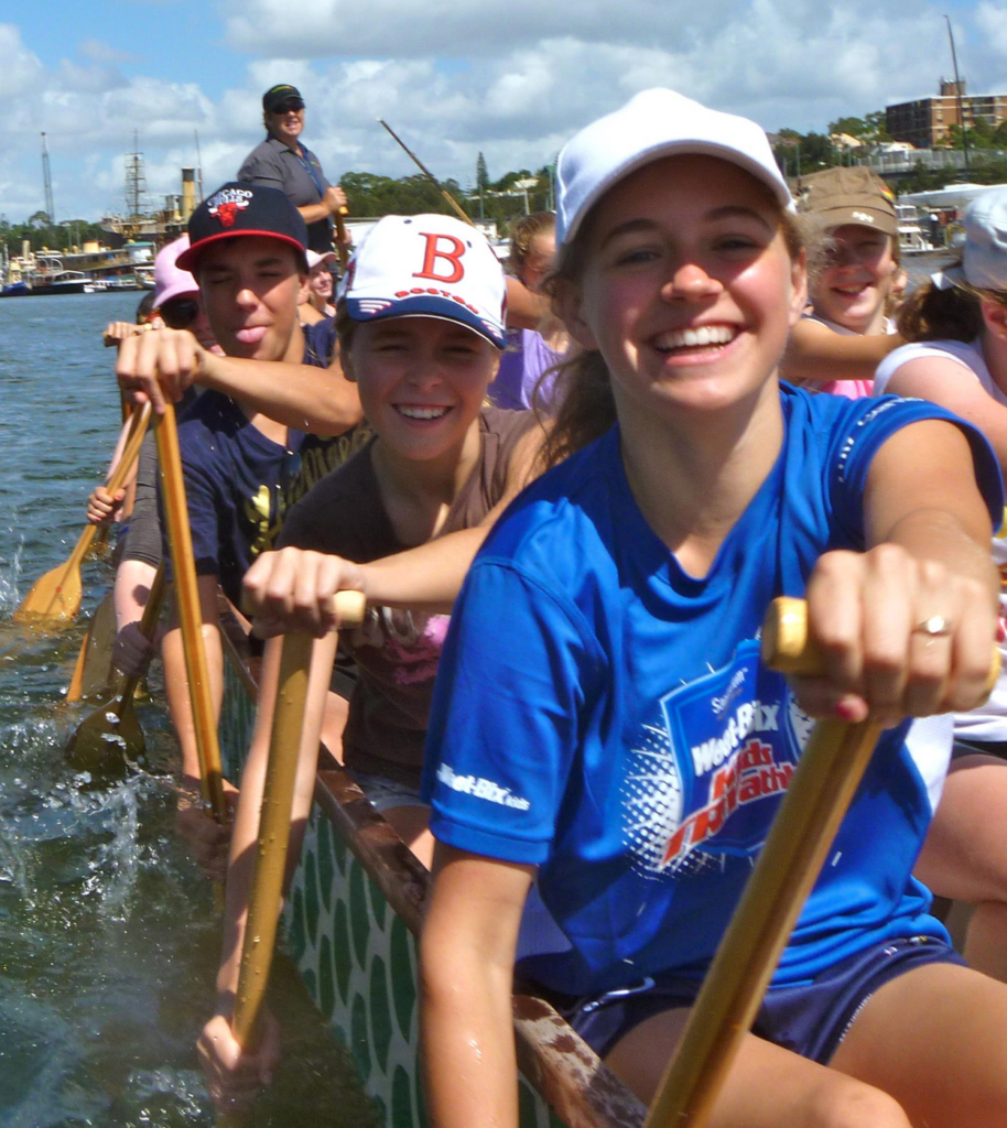 Leaps and Bounds Ahead Dragon Boat Racing School Holiday Program