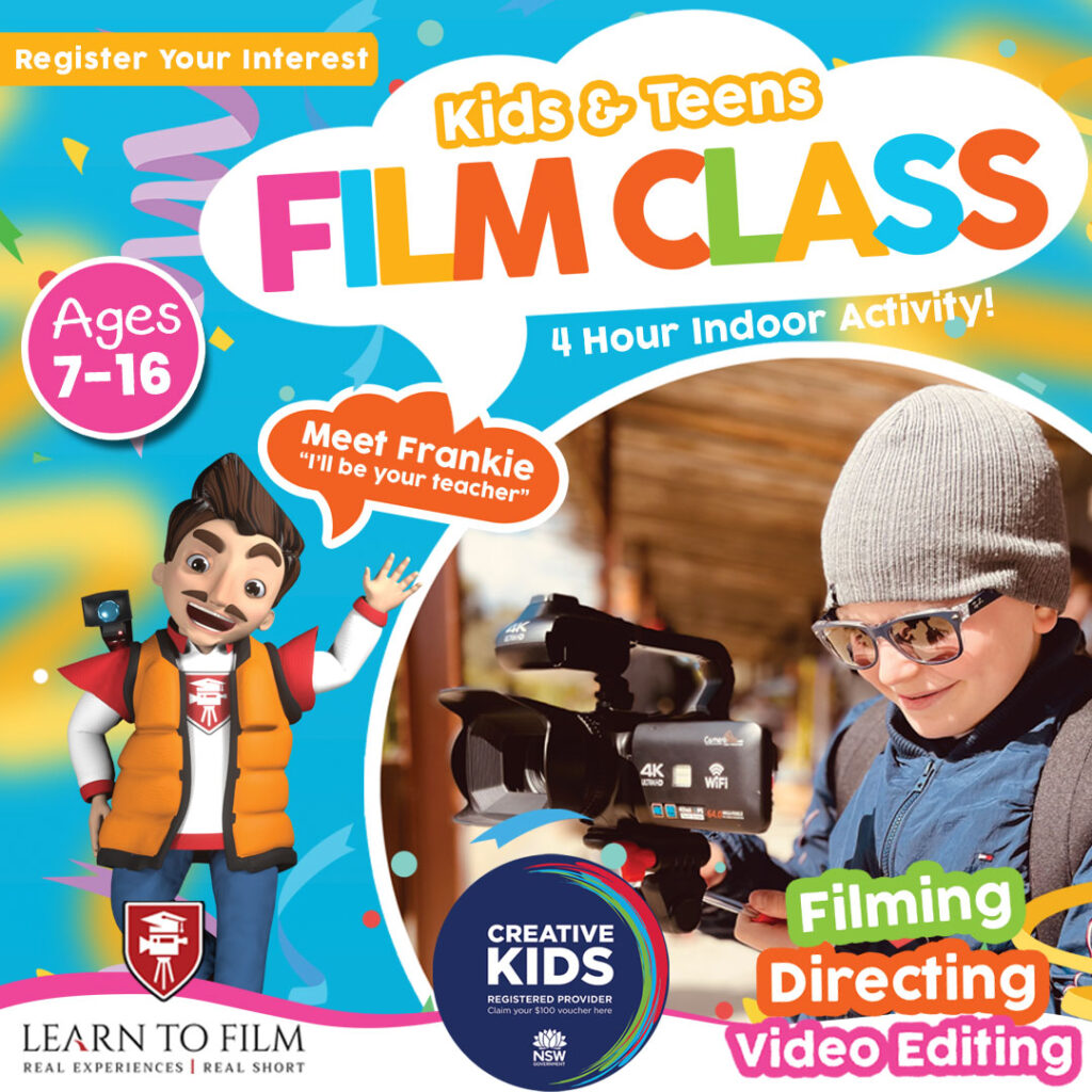 Learn to Film School Holiday Program Parramatta