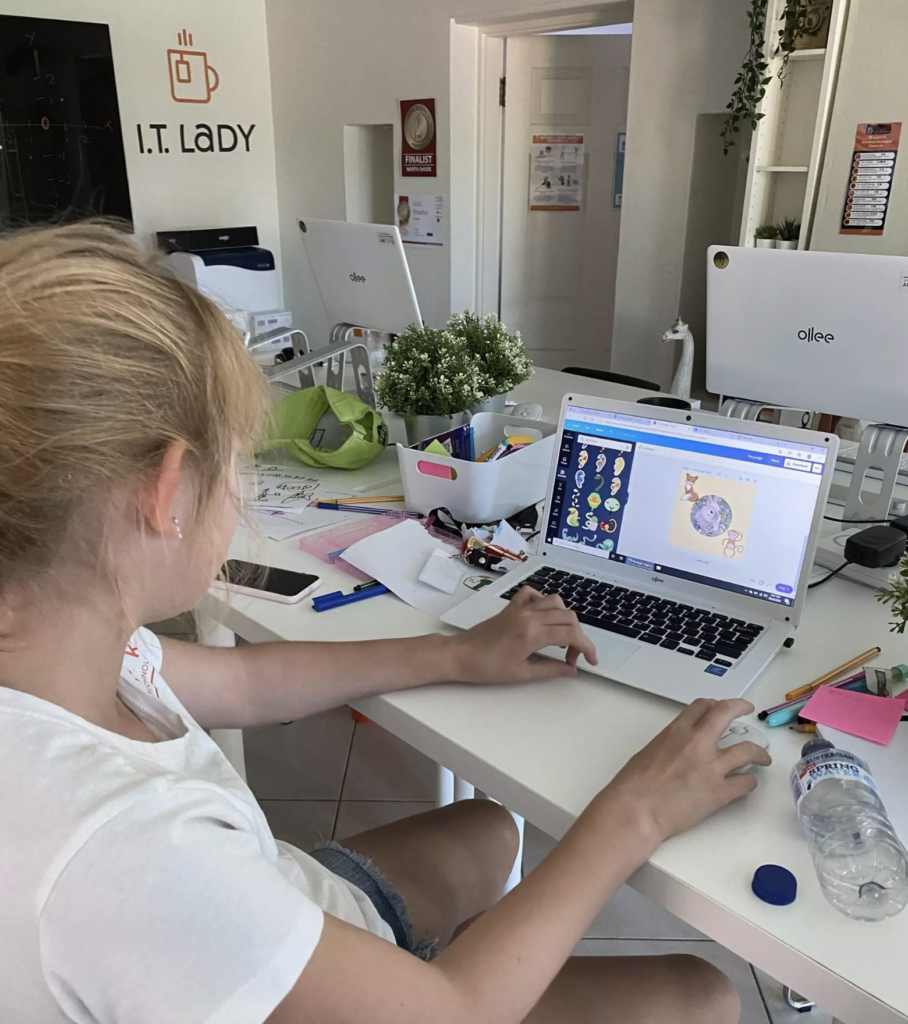 IT Lady Kids Coding school holiday programs Sydney